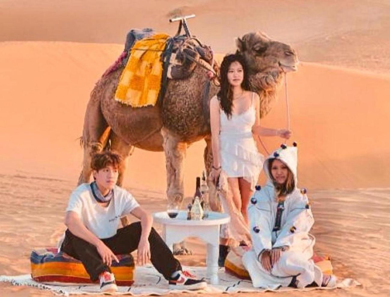 Отель Sahara Traveling Camp Мерзуга Экстерьер фото